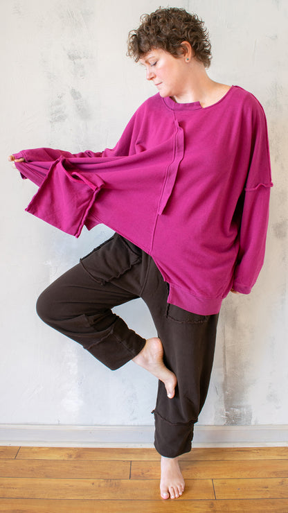Diagonal Pocket Top (Multiple Colors)