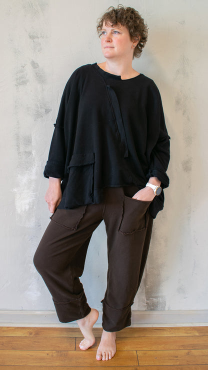 Diagonal Pocket Top (Multiple Colors)