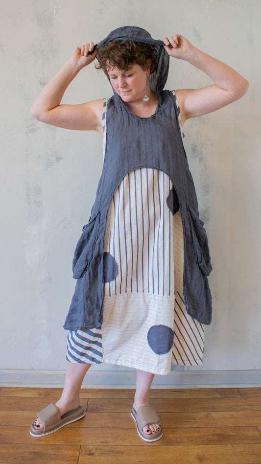 Gauze Linen Pocket Topper