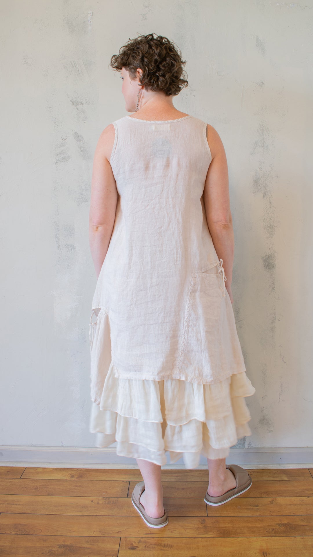 Eyelet Tunic in Cream