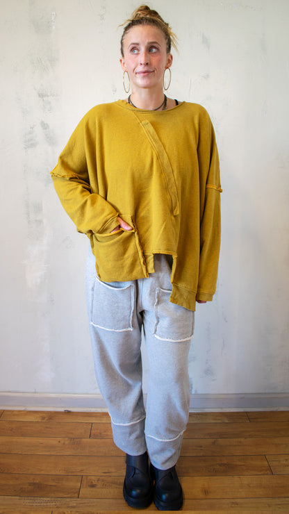 Diagonal Pocket Top (Multiple Colors)