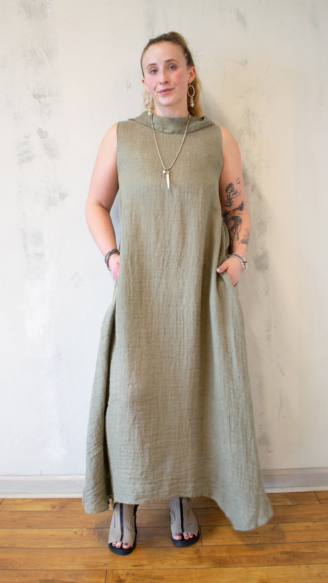 Vestito Visir in Increspato (Multiple Colors)