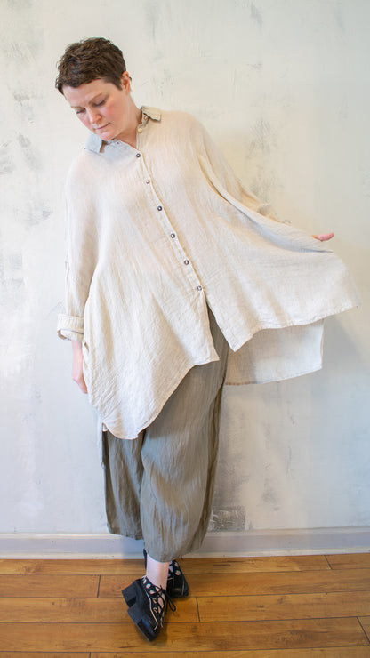 Camicia Riccione in Naturale Battista