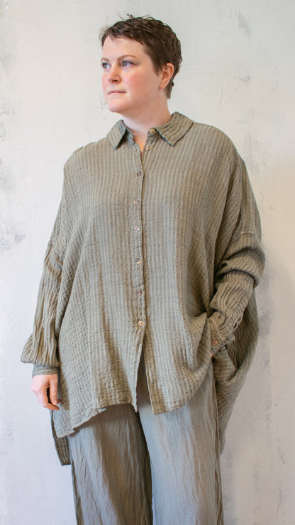 Camicia Riccione in Fossile Uffizi