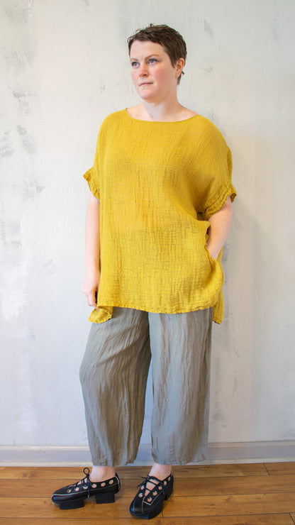 Camicia Pneuma in Mimosa Garzata