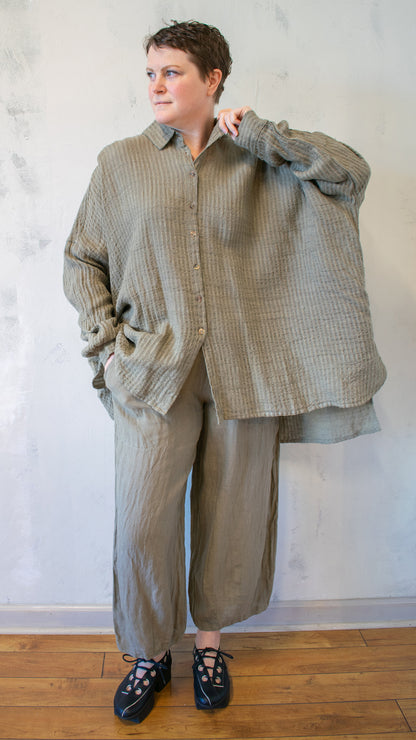 Camicia Riccione in Fossile Uffizi