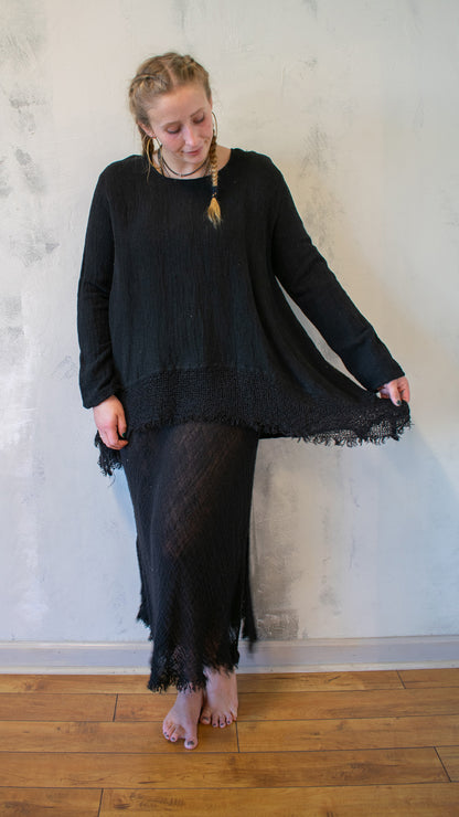 Maglia Fungo in Nero