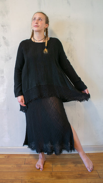 Maglia Fungo in Nero