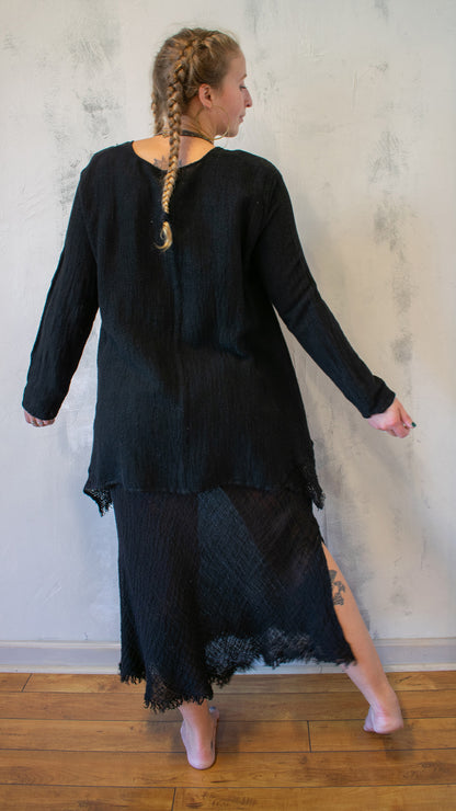 Maglia Fungo in Nero