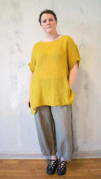 Camicia Pneuma in Mimosa Garzata