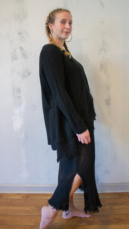 Maglia Fungo in Nero