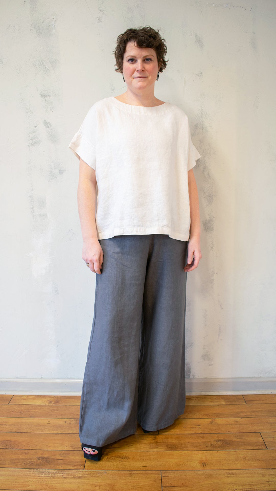 Linen Orla Top (Multiple Colors)
