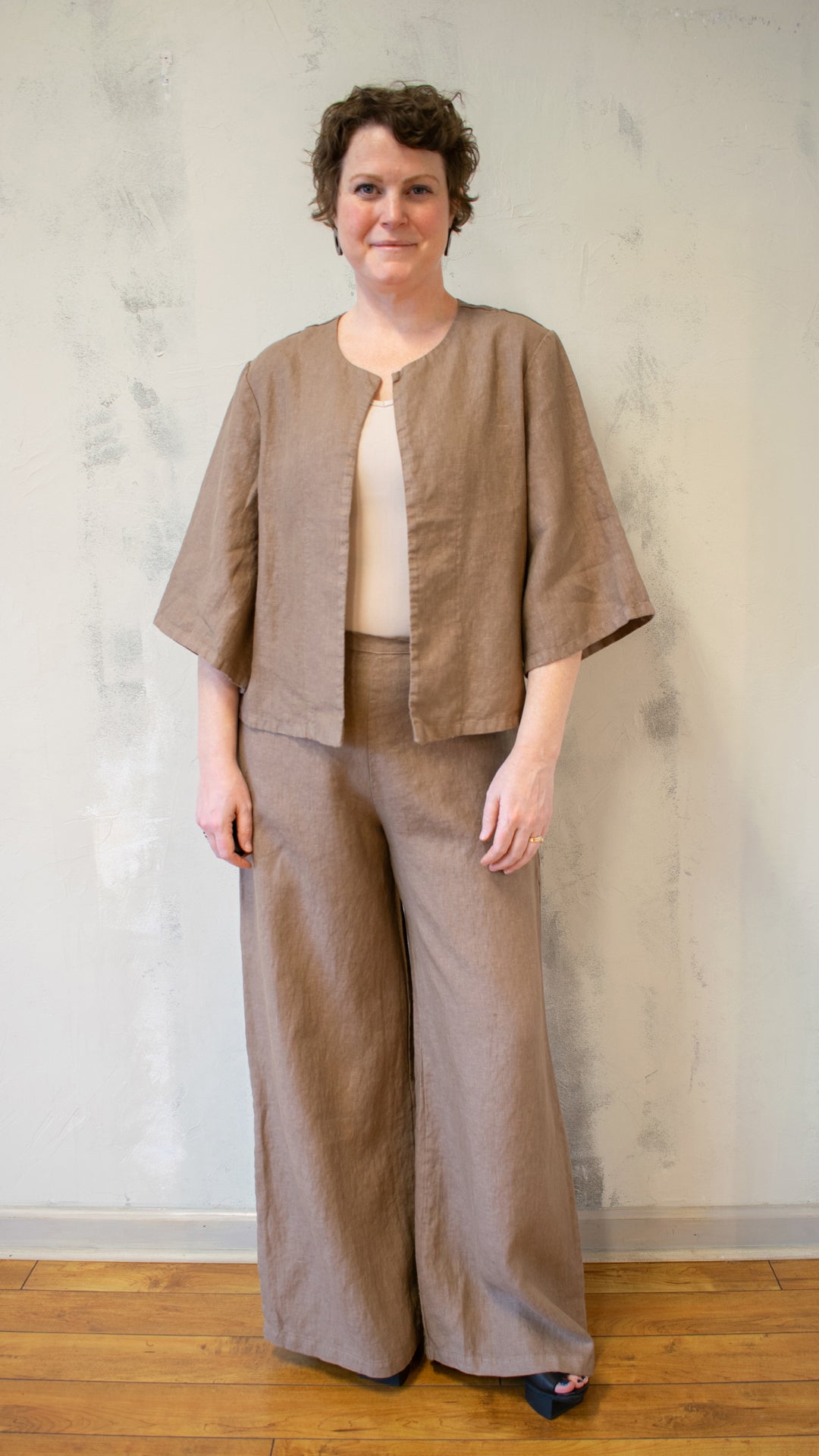 Linen Calla Jacket (Multiple Colors)