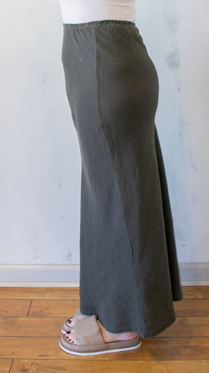 Long Bias Skirt (Multiple Colors)