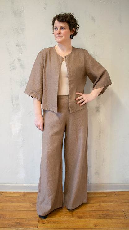 Linen Calla Jacket (Multiple Colors)