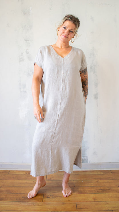 Rebecca Dress in Linen (Multiple Colors)