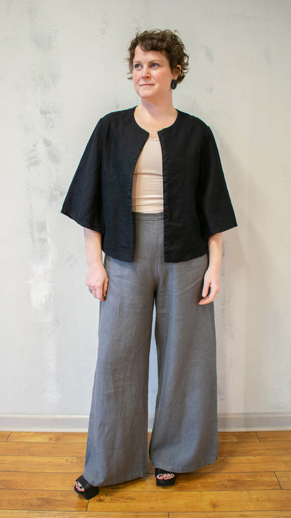 Linen Calla Jacket (Multiple Colors)