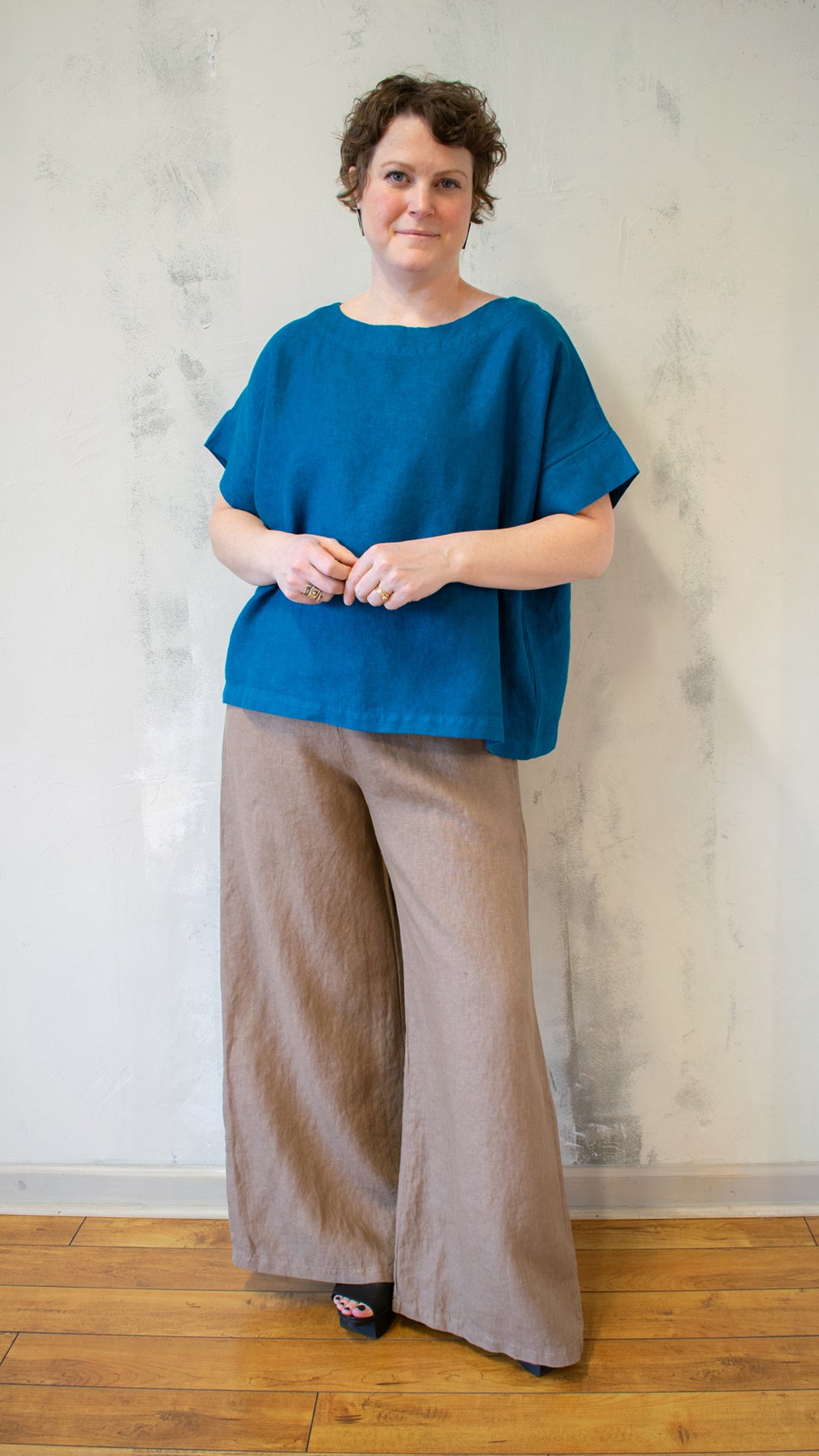 Linen Orla Top (Multiple Colors)
