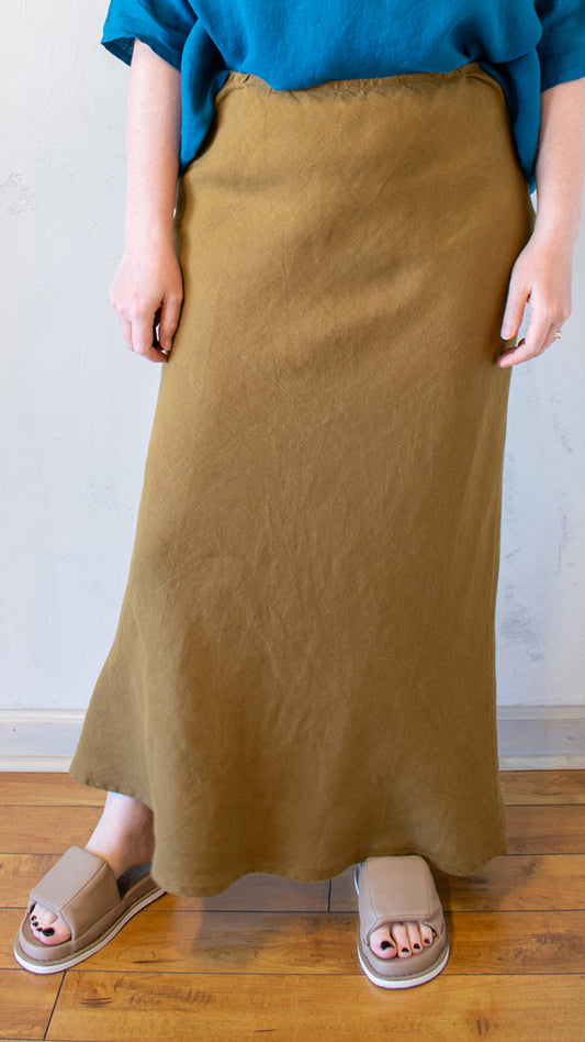 Long Bias Skirt (Multiple Colors)