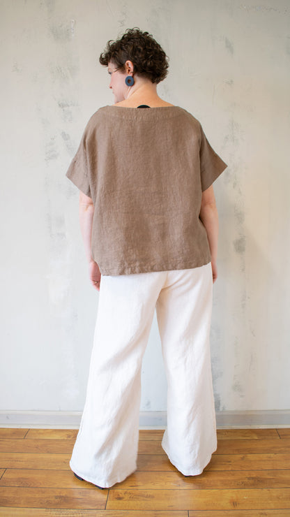 Linen Orla Top (Multiple Colors)