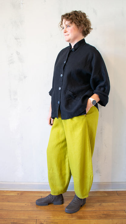 Heavy Linen Danuta Jacket (Multiple Colors)