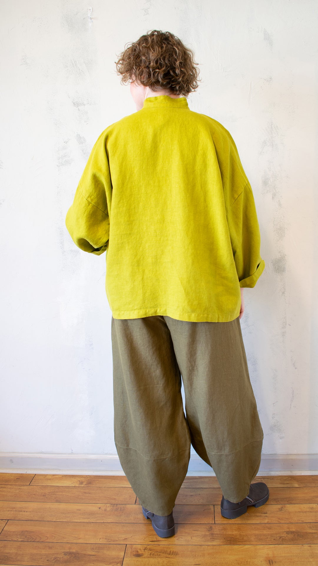 Heavy Linen Danuta Jacket (Multiple Colors)