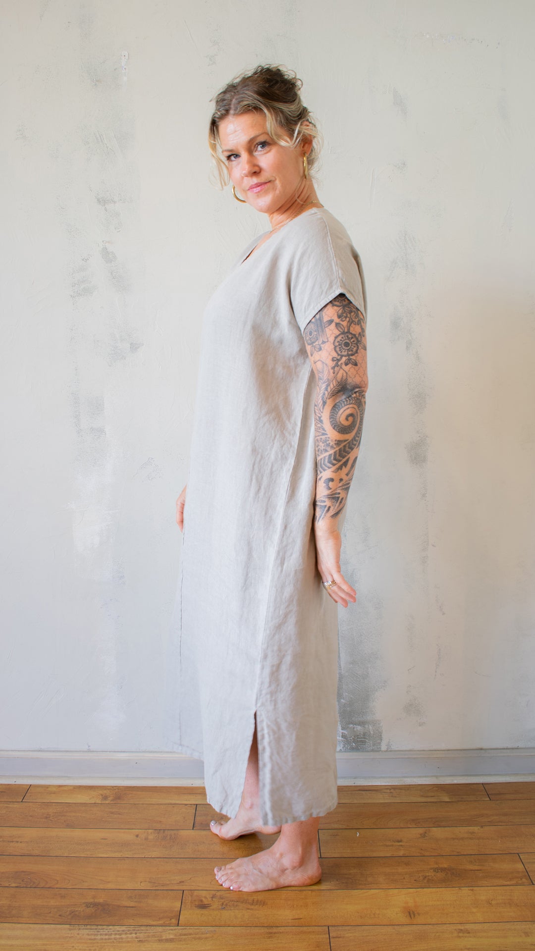 Rebecca Dress in Linen (Multiple Colors)