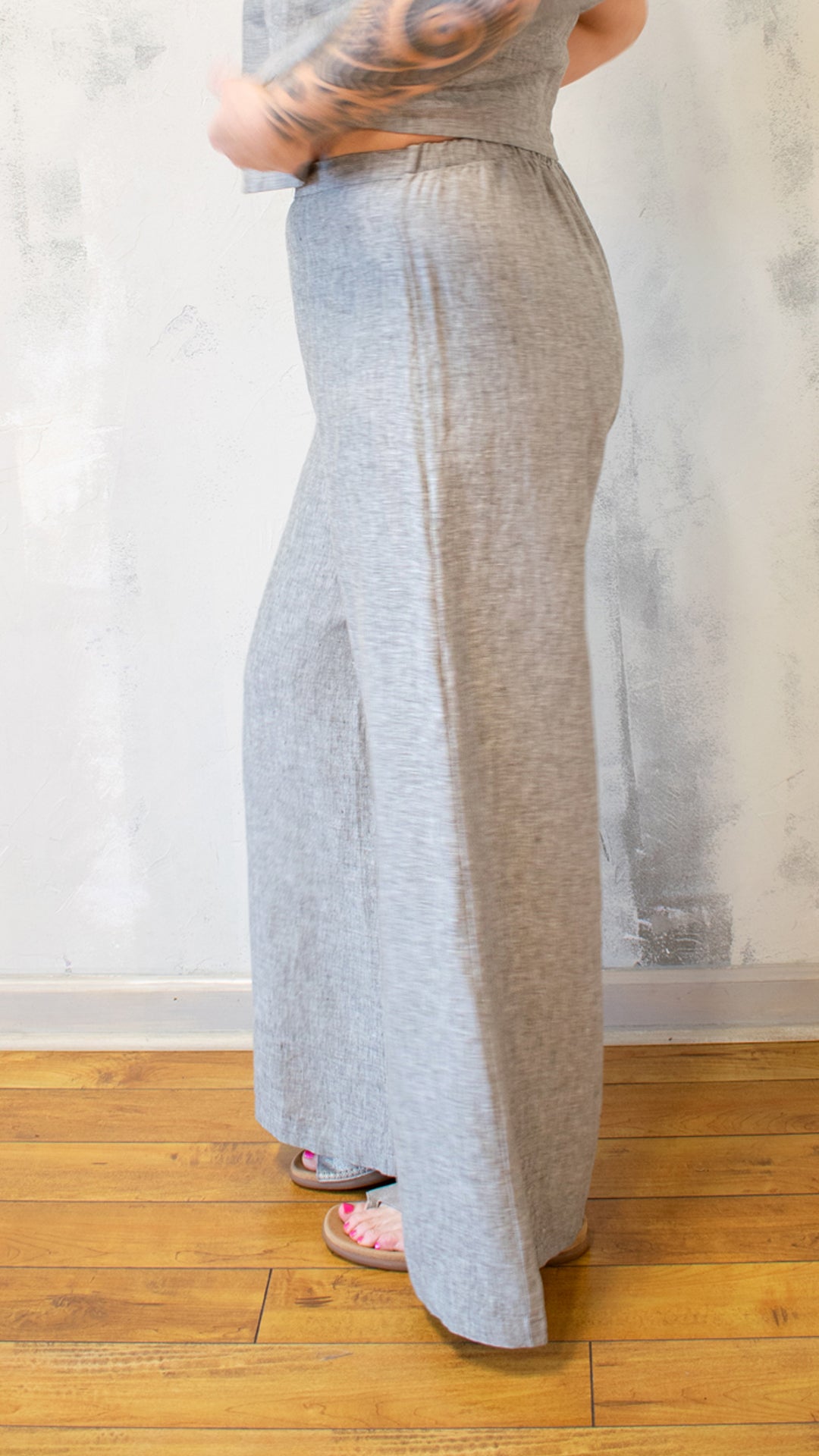 Melange Long Full Pant (Multiple Colors)