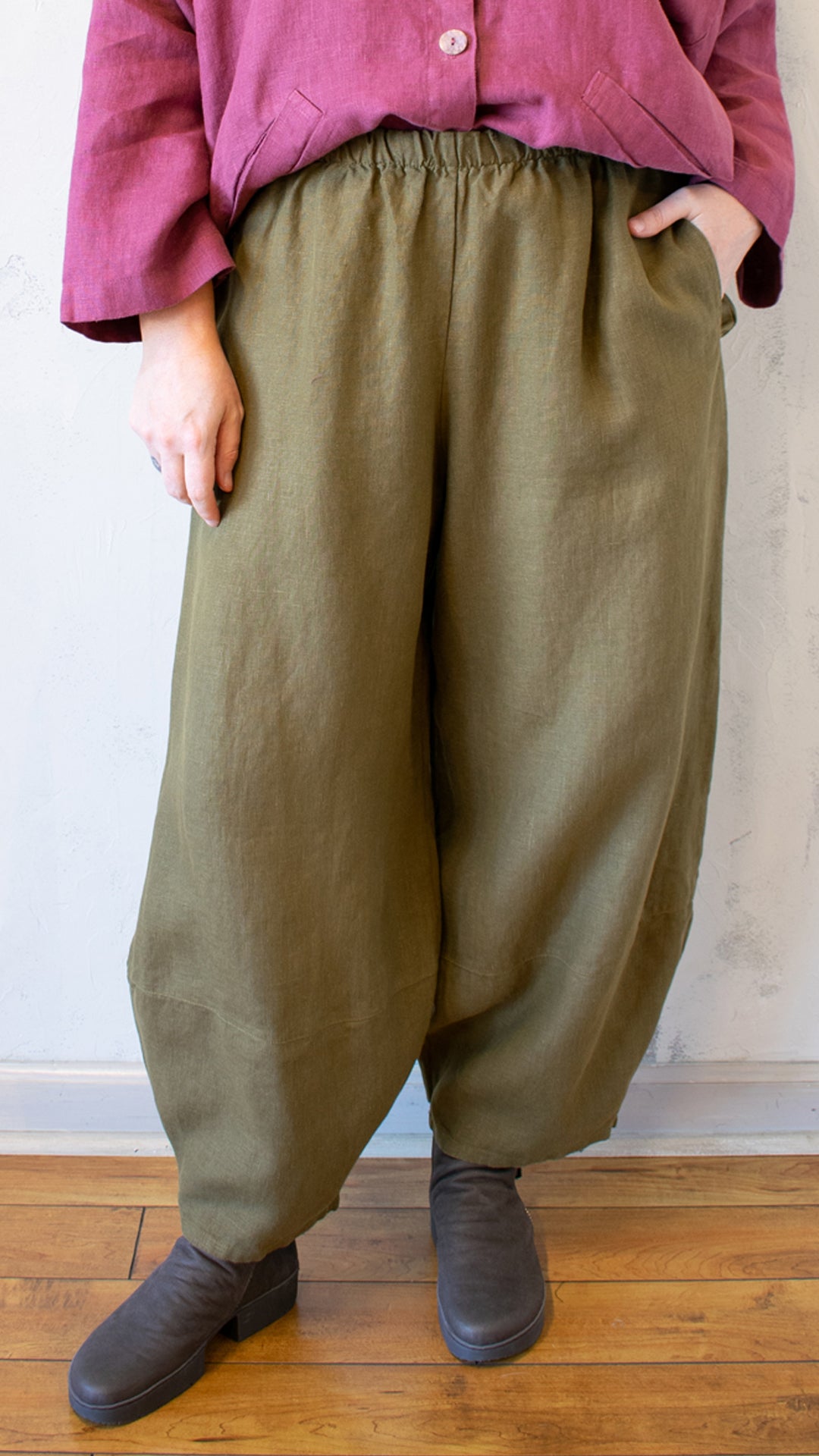 Heavy Linen Oliver Pant (Multiple Colors)