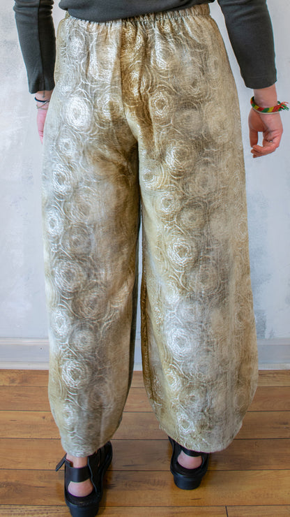 Flat Front Pant in Oliva