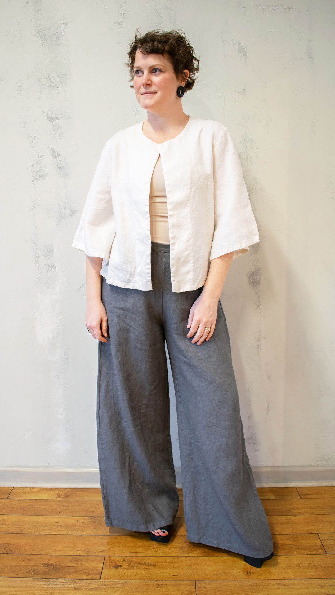 Linen Calla Jacket (Multiple Colors)