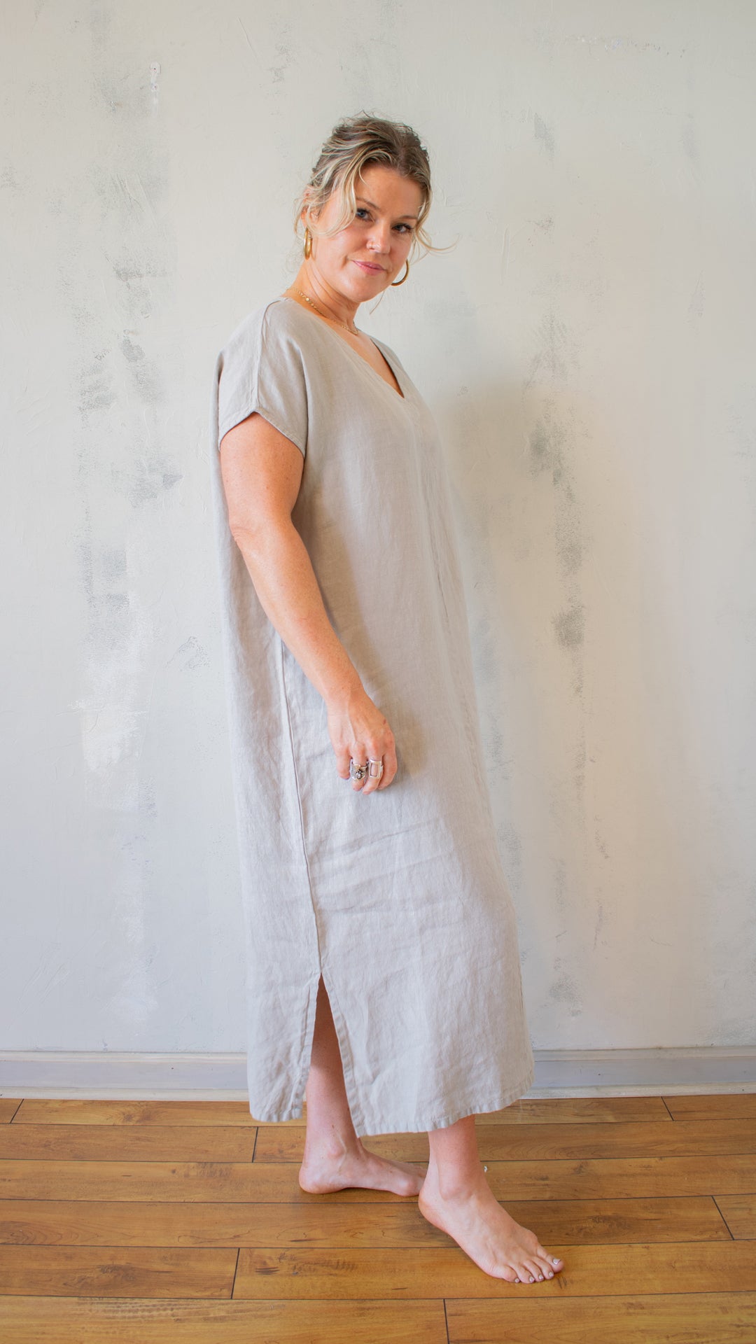 Rebecca Dress in Linen (Multiple Colors)