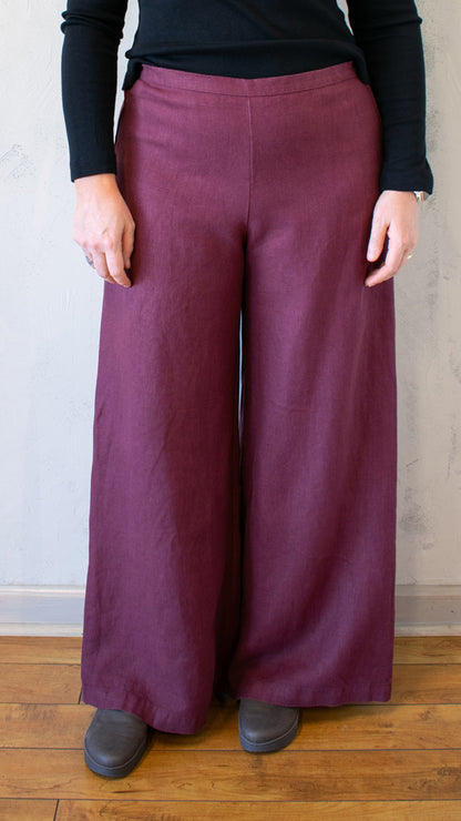 Heavy Linen Long Full Pant (Multiple Colors)