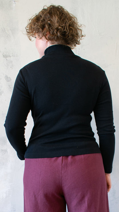 Long Sleeve Mock Top