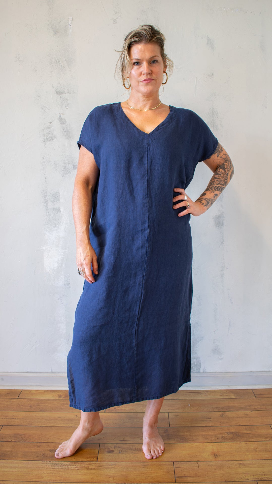 Rebecca Dress in Linen (Multiple Colors)