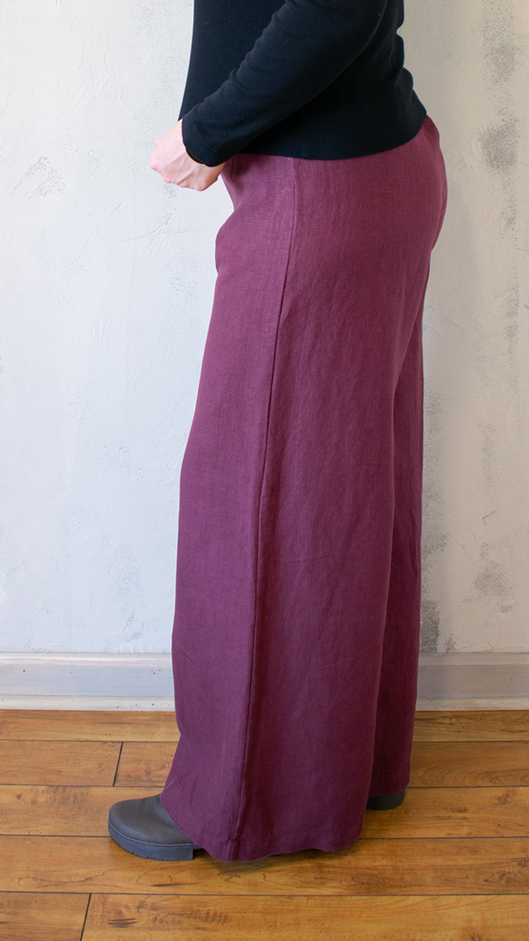 Heavy Linen Long Full Pant (Multiple Colors)
