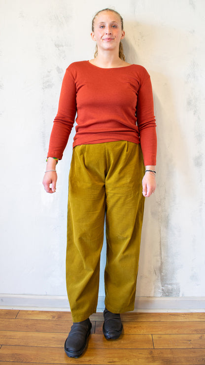 Long Sleeve Shell Top (Multiple Colors)