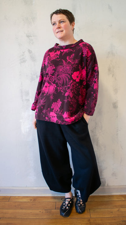 Printed Alden Shirt in Bamboo Fleece (Multiple Colors)