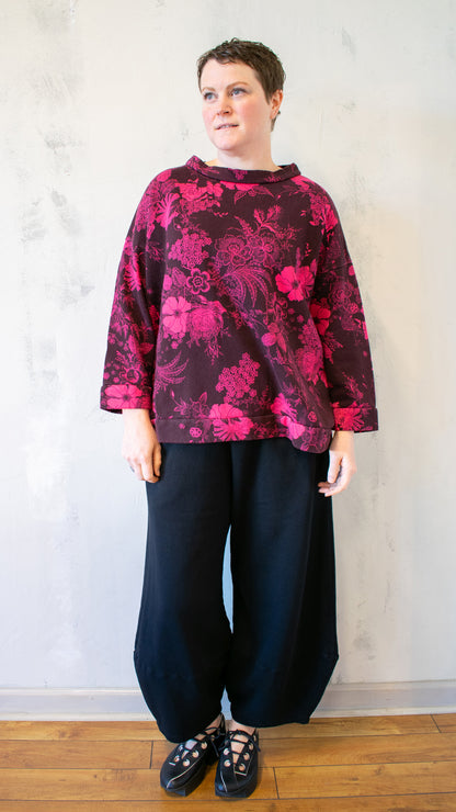 Printed Alden Shirt in Bamboo Fleece (Multiple Colors)