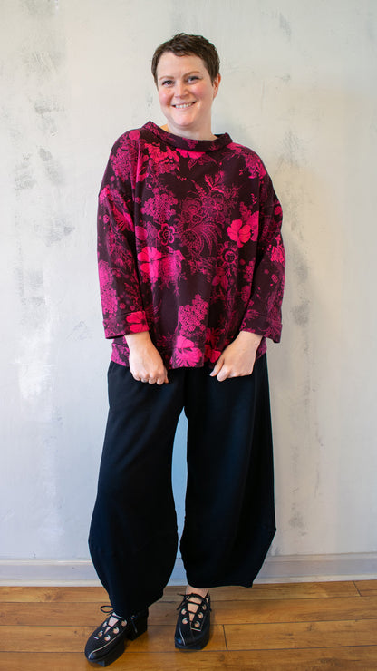 Printed Alden Shirt in Bamboo Fleece (Multiple Colors)