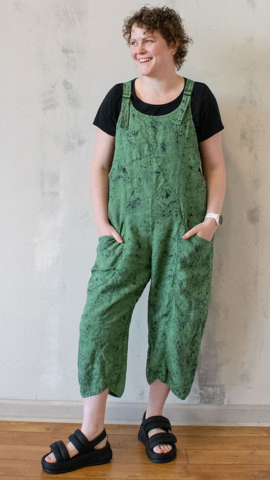 Spree Overalls in Botanical