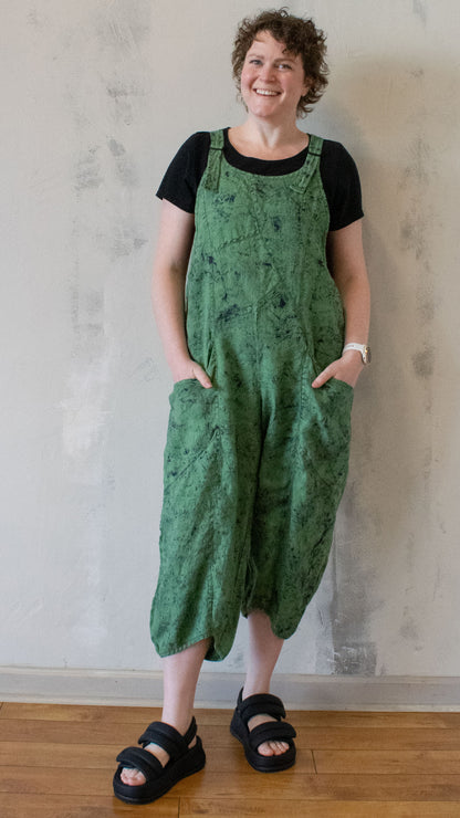 Spree Overalls in Botanical