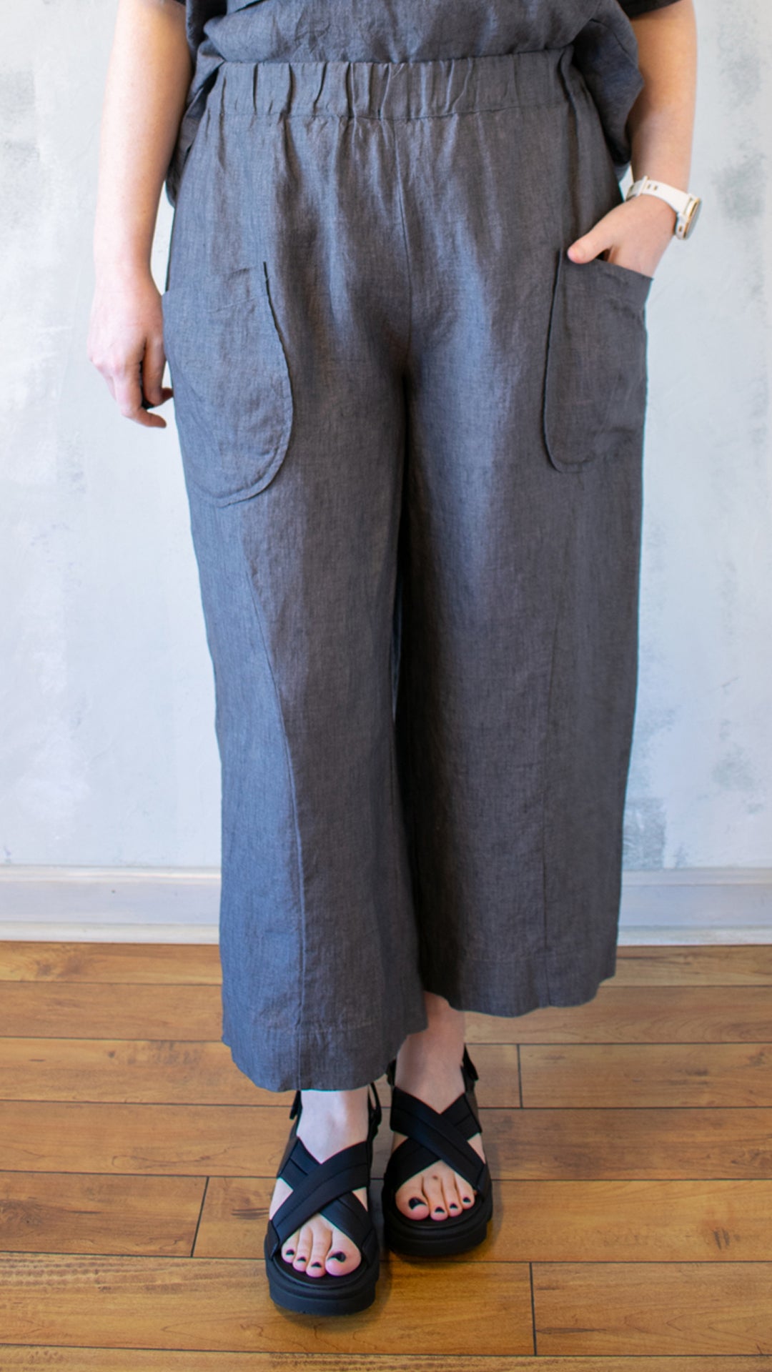 Ellery Pant in Charcoal