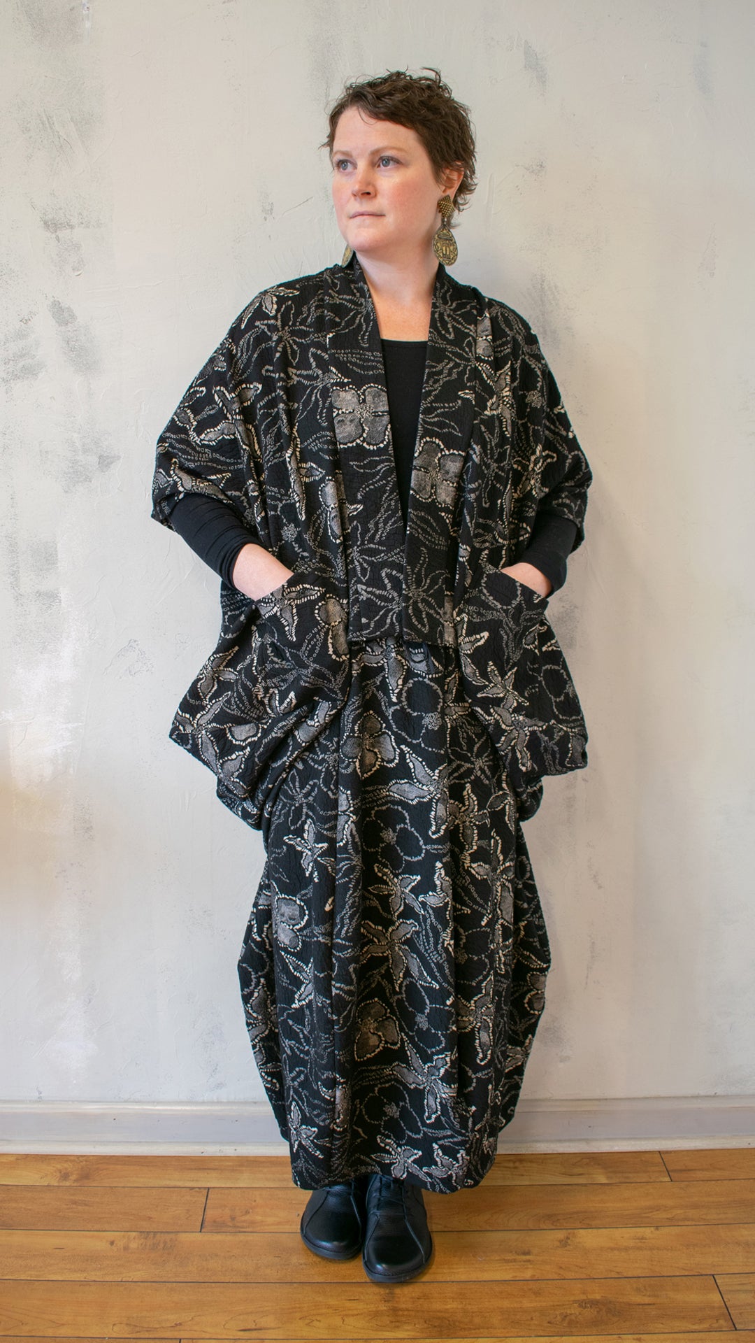 Jacquard Origami Jacket