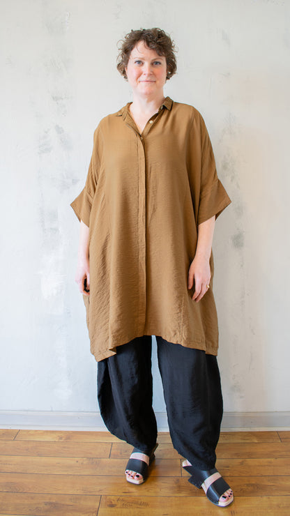 Kimono Shirt Dress in Parachute (Multiple Colors)