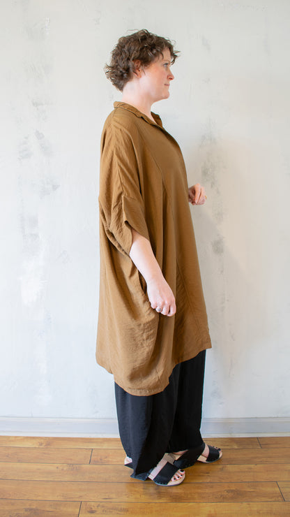 Kimono Shirt Dress in Parachute (Multiple Colors)