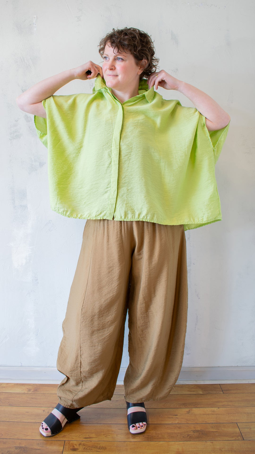 Boxy One Size Parachute Fabric (Multiple Colors)