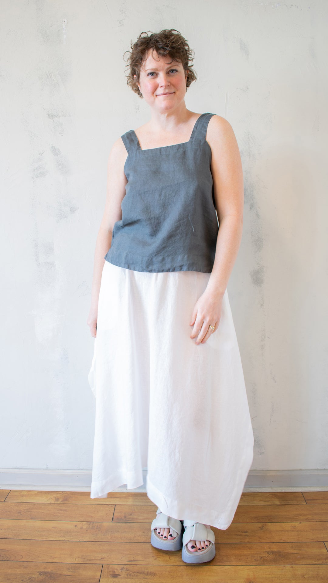 Square Neck Tank (Multiple Colors)