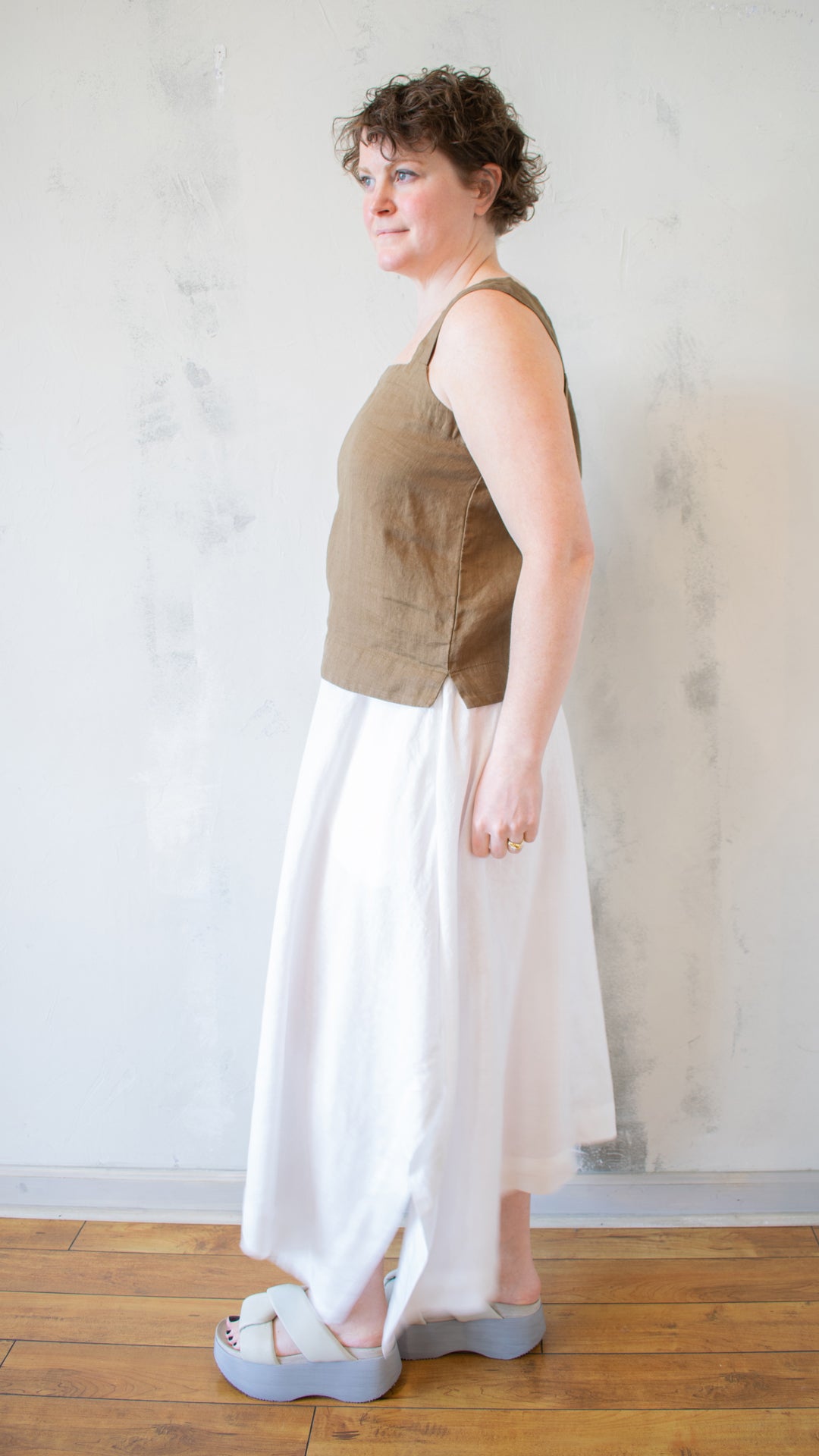 Square Neck Tank (Multiple Colors)
