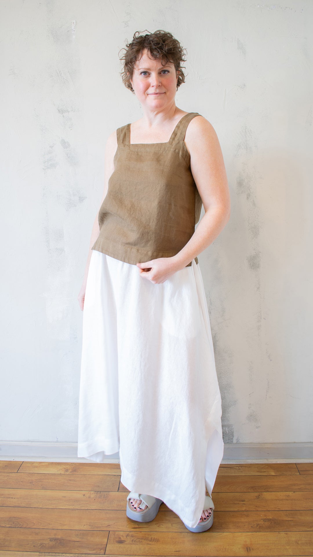 Square Neck Tank (Multiple Colors)